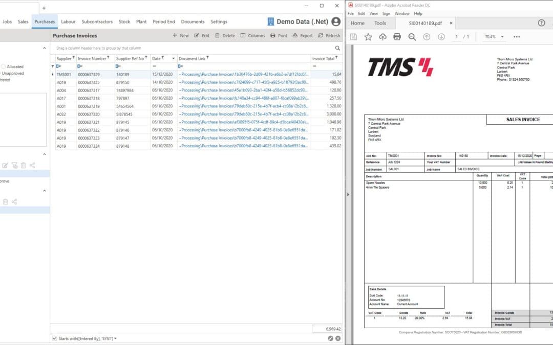 Never Lose a Purchase Invoice Again